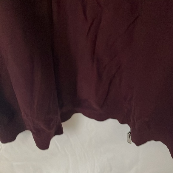 Selected: Maroon Cardigan Sweater- 100% cotton- zipper - Picture 14 of 16